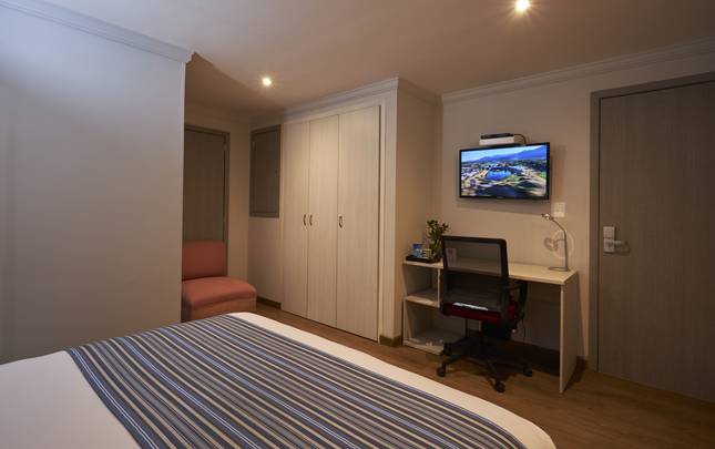 Superior double room Saint Simon Hotel Bogotá